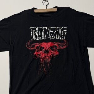 Black Danzig Graphic T-Shirt XXL